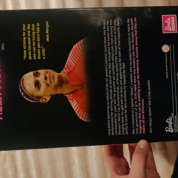 Toy Barbie Collection Alex Morgan Doll women’s Soccer Player - Picture 6 of 6